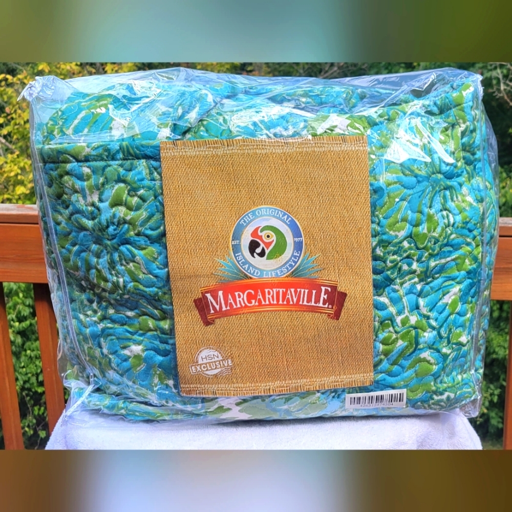 Margaritaville King Size Quilt Set / Jimmy Buffett